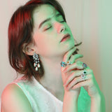 pearl tears earrings (6565947408502)