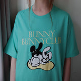 バニークラブTシャツ / BUNNY CLUB TEE_MINT