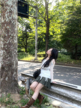 エスニックビンテージニーズニットスリーブレス / Ethnic Vintage Beads Knit Sleeveless