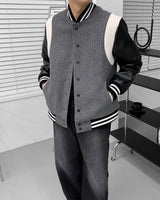 オビーウールバーシティージャケット / CR Obie wool varsity jacket (2 colors)