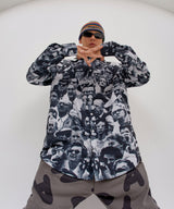 Crowd shirt ( BLACK ) (6626183479414)