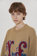 TROPICAL U KNIT / BEIGE (6600193114230)