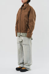 Shape Suede Jacket (4color)