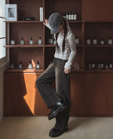 ワンダーウォッシュドアブルデニムパンツ/(UNISEX) Wander washed able denim