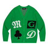 クローバーニットカーディガン / CLOVER KNIT CARDIGAN