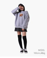 Fakebear Sweatshirt - gray (6636646432886)