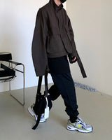 クロップハイネックジャンパー/SI Crop High-neck Jumper (2 colors)