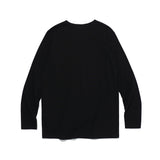 ベーシックパッチロングスリーブT/BASIC PATCH LONG-SLEEVED T-BLACK