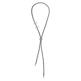 NO.481 [SILVER] CIRCLE CODE LOCK NECKLACE