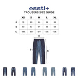 0042 DVRK ESSTL+ TROUSERS - BLUE (4576280871030)