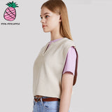 スリットラウンドベスト/SLIT ROUND VEST