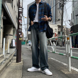 LMN Royal Semi Oversized Fit Check Shirt (3 colors)