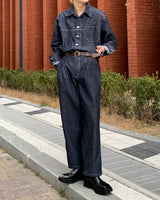 GL ステッチジーンズシャツジャケット / GL Stitch Jean Shirt Jacket (2 colors)