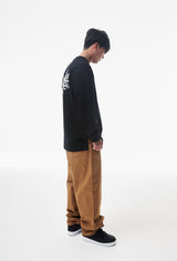 バギーコットンパンツ/MBSRCOPT134 MID90 BAGGY COTTON PANTS CAMEL