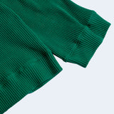 ２WAYジップアップワッフルカーディガン/DAMP 2-WAY ZIP-UP WAFFLE CARDIGAN_GREEN