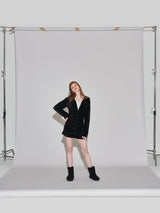 ベルベットシャーリングワンピース / VELVET SHIRRING ONE-PIECE