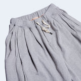 ワイドフィットツータックプリーツスウェットパンツ/DAMP WIDE FIT TWO-TUCK PLEAT SWEAT PANTS