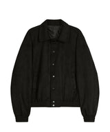 87-STAN031 [Vegan Suede] ボールデストスタイリッシュラインバーシティスエードジャケット
