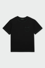 スティッチTシャツ / Stitch t-shirt (black)