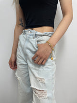 no.74ブレスレット / no.74 bracelet gold ive 怜 | REI | レイ pick