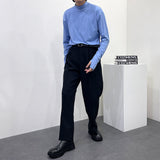 ボディモックネックウォーマーTシャツ/DE Bobby Mock Neck Warmer T-Shirt (3 colors)