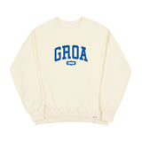 [ODNR-UNISEX] GROA アーチロゴ 1968 スウェットシャツ