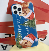 メリークリスマスベアサンタフォーンケース / Merry Christmas Bear Santa Phone Case