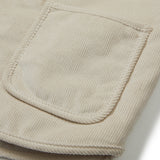 Quilting Corduroy Jacket [BEIGE] (6618908754038)