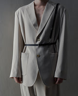 Roman detail blazer (2 color) (6688659374198)