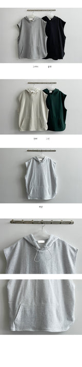 マイストリングフードベスト/Maj String Hooded Vest