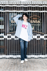 コラボレーションTシャツ（瀬川晋太郎様デザイン参加）BXW × RDVZ Collaboration T - WHITE