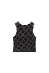 [23SS LSD COLLECTION] キルティングレイヤードノースリーブトップ / [23SS LSD COLLECTION] Quilting Layered sleeveless Top