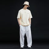 オーバーフィットマシュマロポイントショートスリーブT/OVERFIT MARSHMALLOW POINT SHORT-SLEEVED T-CREAM