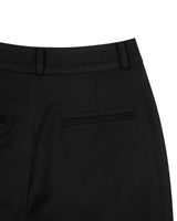 DOZI - Beaded Slim Trousers _ Black