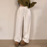 [BELLIDE MADE] Soft velvet velvet sweatshirt Wide pants