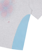 カラーブロックVネックTシャツ / COLOR BLOCK V-NECK T-SHIRT