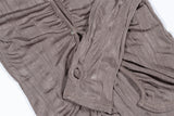 SPANDEX SLIM SHIRT (Dark Beige)