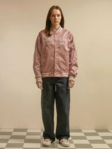 SUPERIOR GLOSSY VASITY JACKET (PINK) (6675330105462)