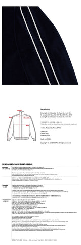 シグネチャートラックトップ/SIGNATURE TRACK TOP [NAVY]