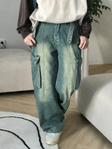 Tosco cargo denim pants