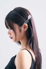 NO.442 [BLACK] RIBBON HAIR PIN 
