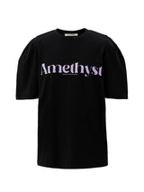 ジェムストーンTシャツ / Gemstone tee - Black