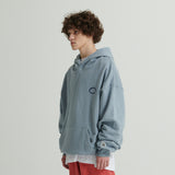 WHATTHE 3D Mixed Logo Print Hoodie (Heavy Sweat) Blue (6643562512502)