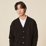 BASIC KNIT CARDIGAN_BLACK (6610799984758)