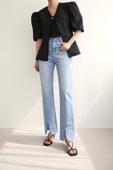 ライトライトジーンズ / LIGHT LIGHT JEANS / STRAIGHT DENIM PANTS