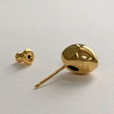 Bean Earring_18k Gold Plating