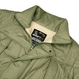 [UNISEX]’CUL’ Reversible Fleece and Padded Parka (Khaki) (6656408223862)