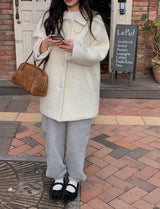 [SHOPPERMADE] ウールブークレハーフコート