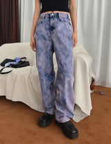 ステインデニムパンツ / no.106 Stain Denim Pants (2color)