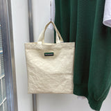 パラグラフ エコバッグ / paragraph nobody one's eco bag 1 color (6544904323190)